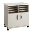 thumbnail image 1 of Mobile Machine Stand with Sorter, Mahogany, 1 of 3
