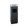 thumbnail image 1 of Safco Modern Black Square Ash And Trash Receptacle In Black, 1 of 2