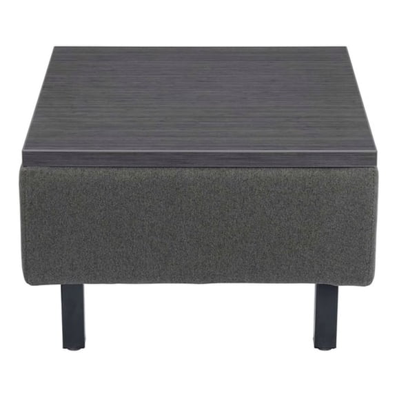 Safco Movvi end table or separate Slate Fabric