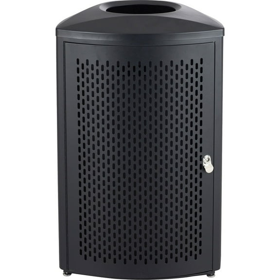 Safco Nook Waste Receptacle 9961BL
