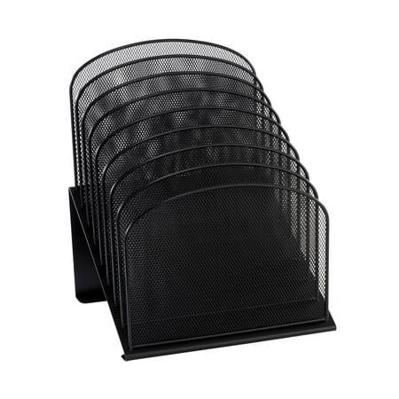 Safco Onyx 8 Compartment Desktop Organizer and Pencil Holder Type, Black price history and forecast - Safco 3258BL