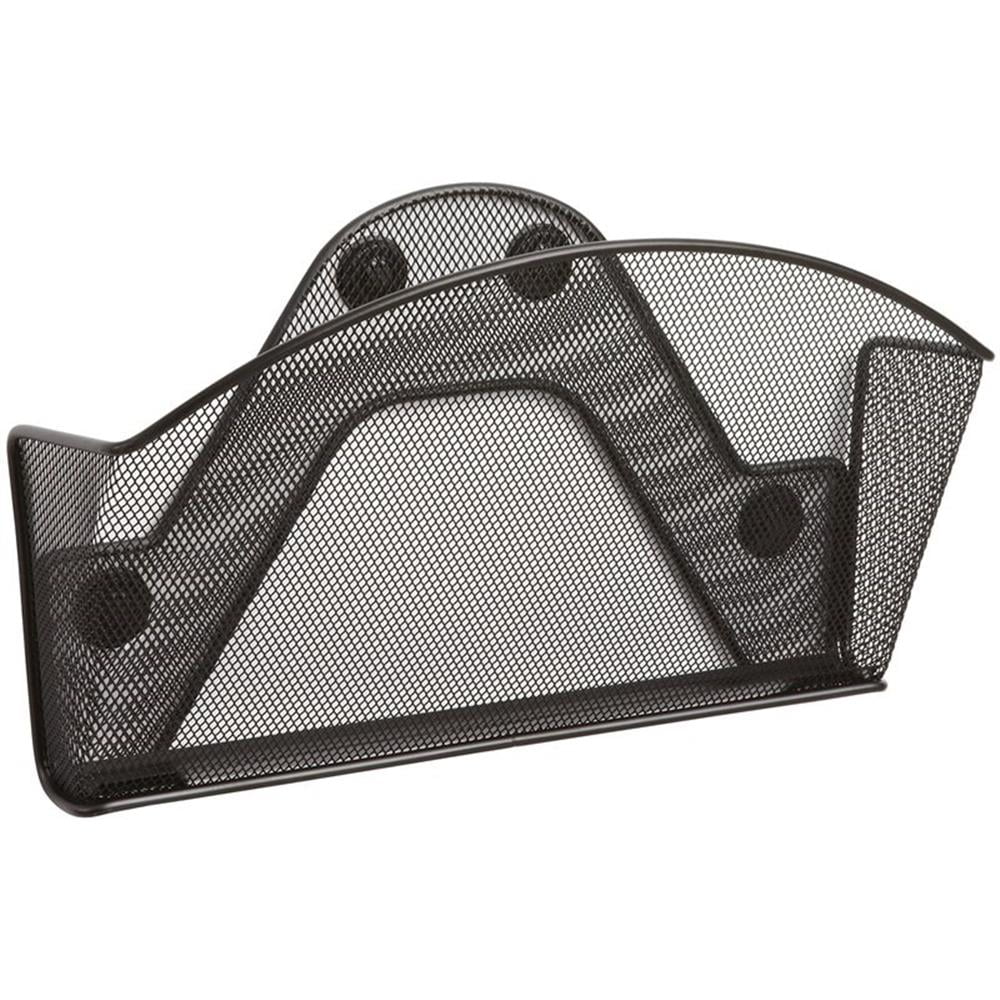 Safco Onyx Magnetic Mesh Single File Pocket (Set of 6)