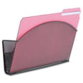 thumbnail image 1 of Safco Onyx Magnetic Mesh Single File Pocket, 1 of 2