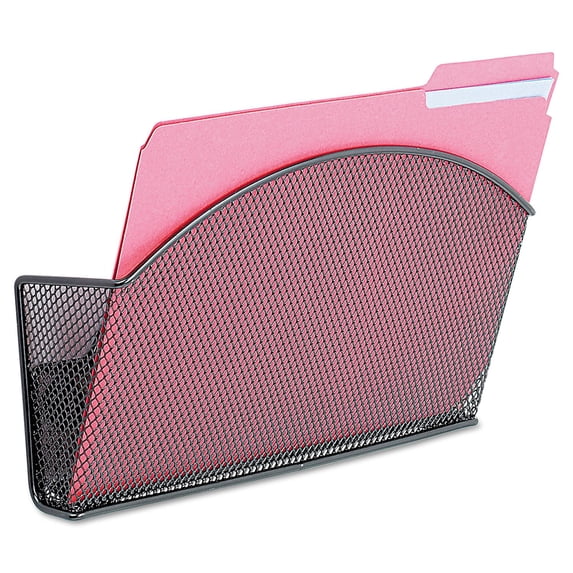 Safco Onyx Magnetic Mesh Single File Pocket