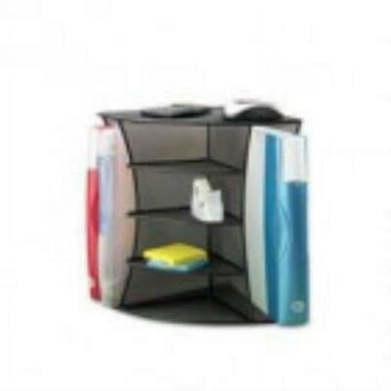 Onyx Mesh Corner Organizer, Six Sections, 15 x 11 x 13, Black Onyx Mesh Corner Organizer, Six Sections, 15 x 11 x 13, Black