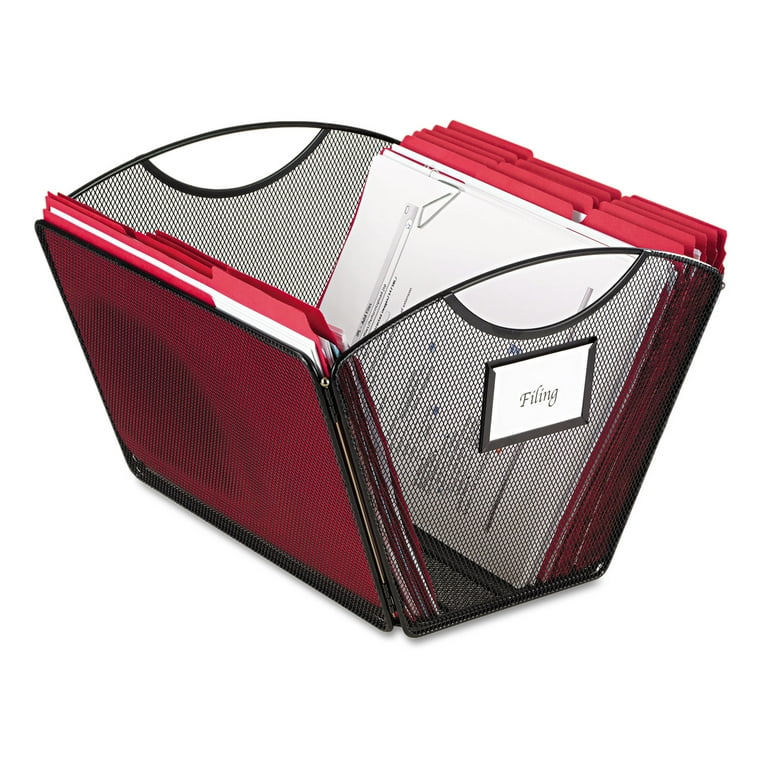 Onyx Mesh Desktop Tub File, Letter Files, 12.5 Onyx Mesh Desktop Tub File, Letter Files, 12.5