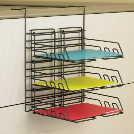 Safco PanelMate Triple Tray (Set of 6)