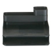 Safco Plastic Desk Organizer in Black