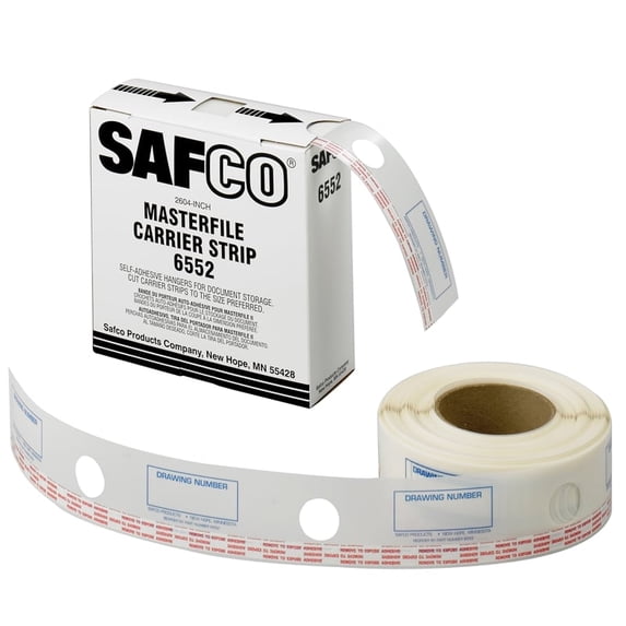 Safco Polyester Strips 2¼"w x 217'l