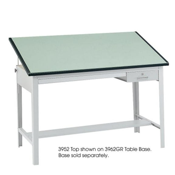 Safco  Precision Table Top - Green - 60 x 37 1/2''