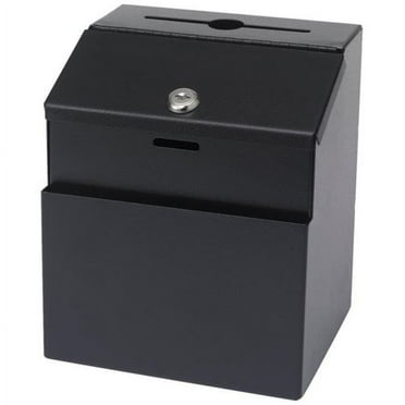 Safco Product  Steel Suggestion Box - Black
