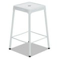 thumbnail image 1 of Safco Products 6605WH Counter-Height Steel Stool- White, 1 of 1