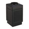 thumbnail image 1 of Safco Products Canmeleon Top-open Receptacle, Square, Polyethylene, 38 gal, Textured Black, 1 of 2