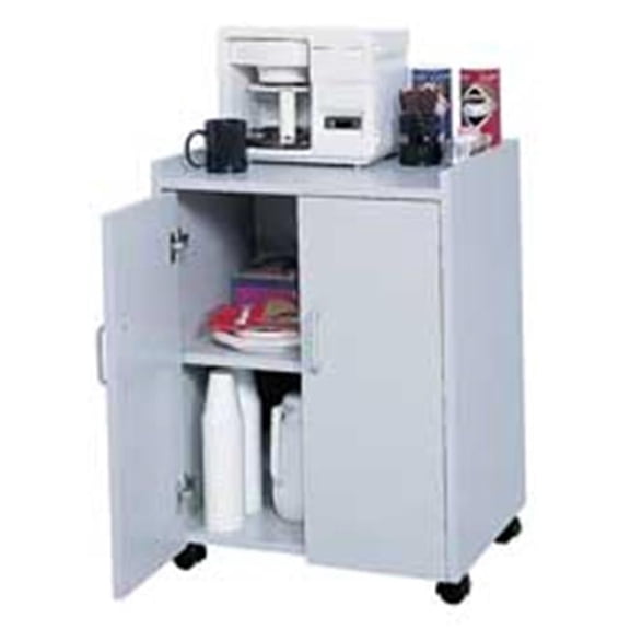 Safco Products Company Refreshment Center - Mahogany - 23in.x18in.x31in.