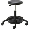 thumbnail image 1 of Safco Products Foot Pedal Lab Stool 3437BL Black Vinyl, 1 of 4