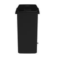 thumbnail image 1 of Safco Products Plastic Step-On Touchless 32 Gallon Trash Can in Black, 1 of 5
