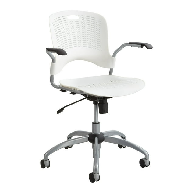 Safco Products Sassy Manager Swivel Chair in White