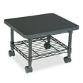 thumbnail image 1 of Safco Products Underdesk Printer/Fax Stand, One-shelf, 19w X 16d X 13.5h, Black, 1 of 4