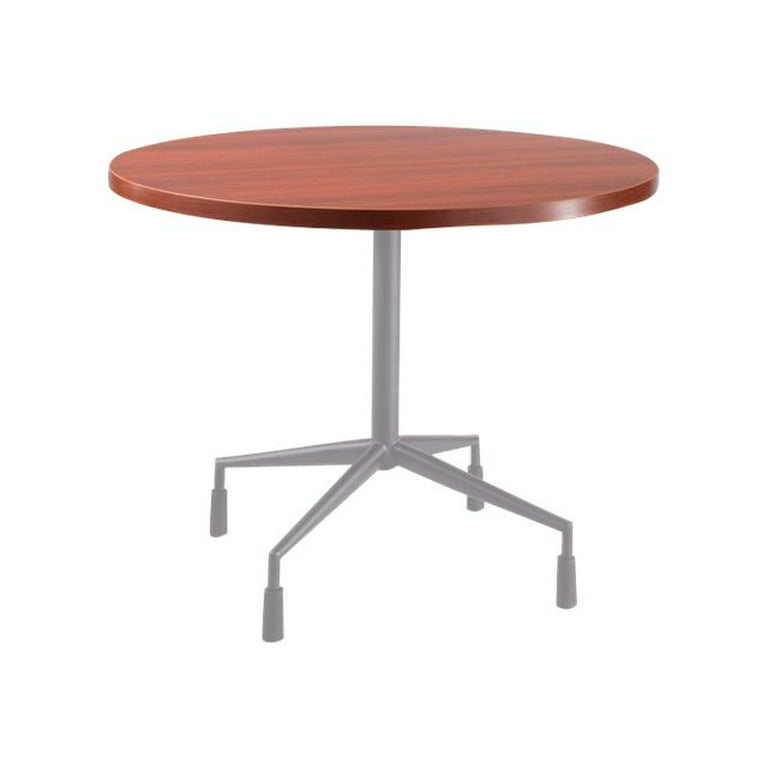 Safco RSVP - Table top - round - cherry - Walmart.com