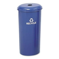 Safco Recycling Receptacle with Lid - 20 gal Capacity - 30 Safco Recycling Receptacle with Lid - 20 gal Capacity - 30