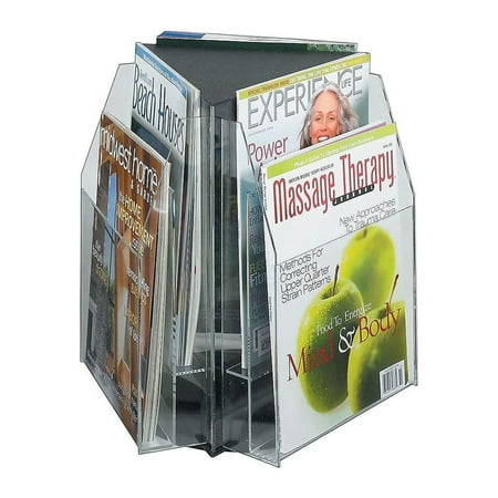 Safco Reveal Magazine Holder Clear Plastic (5698CL)