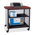 thumbnail image 1 of Safco, SAF1858BL, Impromptu Black Deluxe Stand with Doors, 1 Each, Black, 1 of 2
