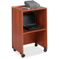 thumbnail image 1 of Safco, SAF8917CY, Lectern Base/Media Cart, 1 Each, Cherry, 1 of 2