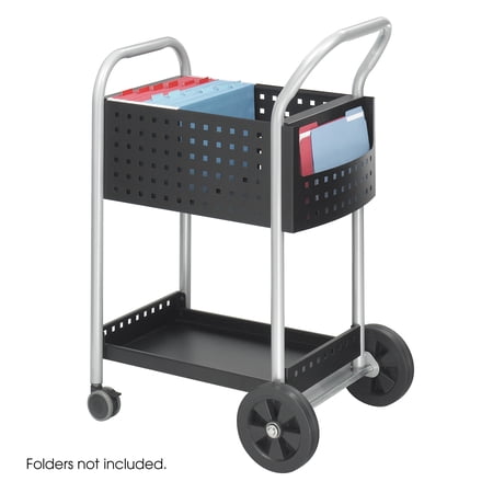 Scoot Mail Cart holds 75 Legal Folders, sold separately