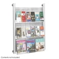 thumbnail image 1 of Safco  Silver Luxe Magazine Rack - 9 pocket, 1 of 1