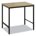 thumbnail image 1 of Safco Sleek  Neo Walnut Study Desk Sturdy Metal Legs . Made in the USA., 1 of 2