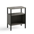 thumbnail image 1 of Safco Simple Storage Organizer Display Stand Side Table, Sterling Ash, 1 of 7