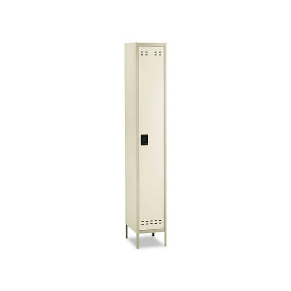 Safco Single-Tier Locker, 12w x 18d x 78h, Two-Tone Tan