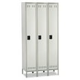 thumbnail image 1 of Safco Single-Tier, Three-Column Locker, 36w x 18d x 78h, Two-Tone Gray, 1 of 2