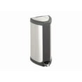 thumbnail image 1 of Safco Stainless Step-On 4 Gallon Receptacle in Stainless Steel, 1 of 2