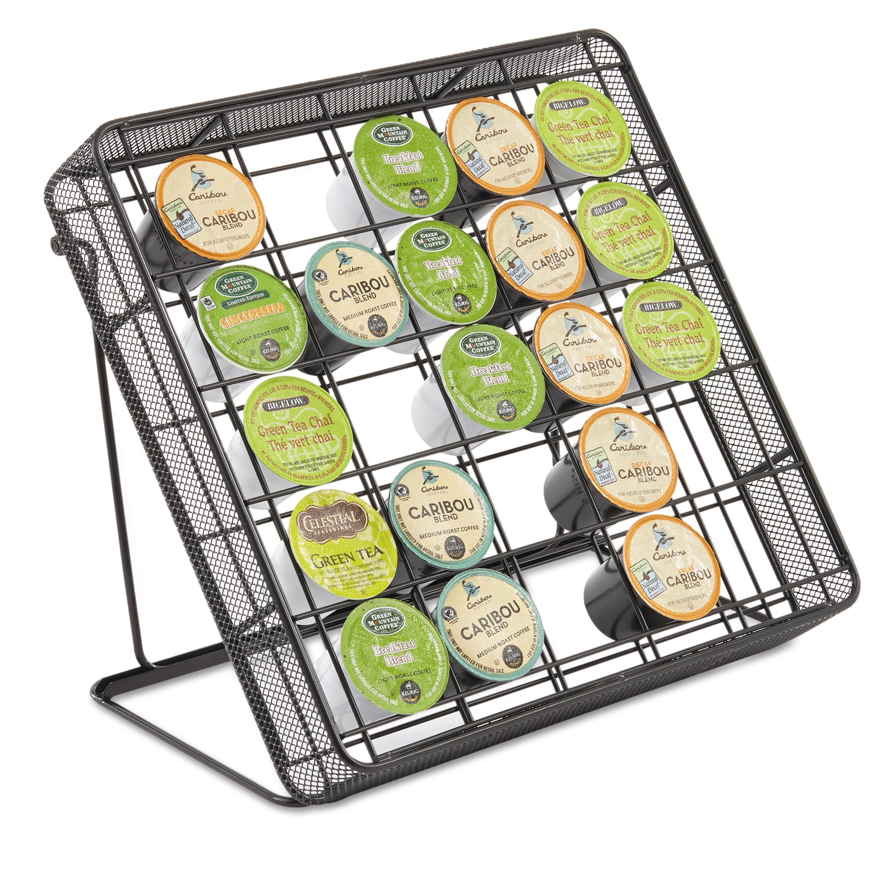 Safco Standup Hospitality Organizer, 25 Compartments, 8 1/4w x 11 1/2d