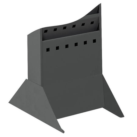 Safco Steel Magazine Rack Base in Black