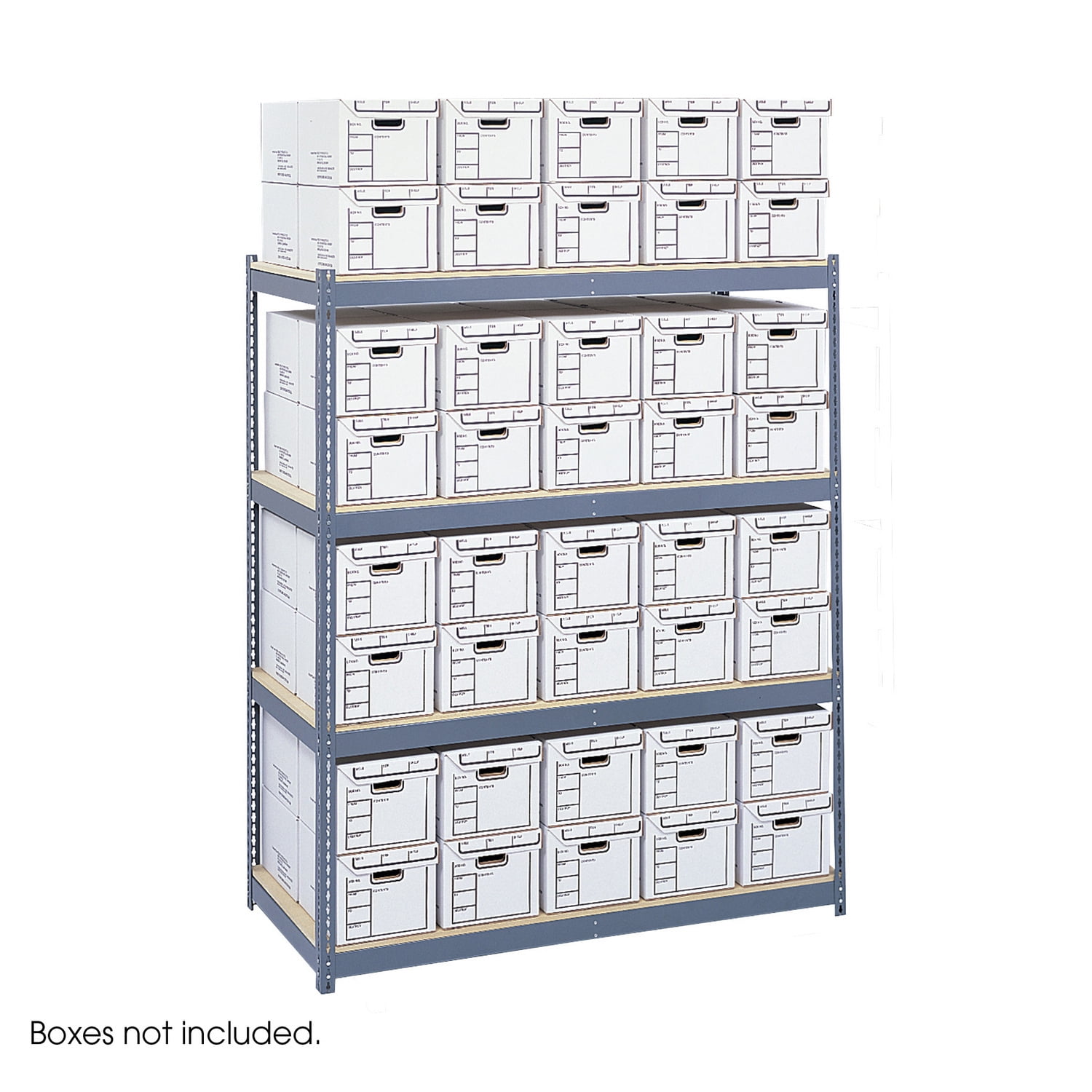 Safco Archival Shelving Steel Frame Box 1 of 2 - 69