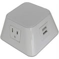 thumbnail image 1 of Safco Tabletop Data/Power Module USB, AC Power, 1 of 2