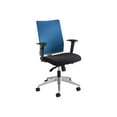 thumbnail image 1 of Safco Tez - Chair - manager - armrests - T-shaped - swivel - nylon fabric - black, calypso, 1 of 2