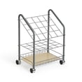 thumbnail image 1 of Tubular Steel Wire Roll File, 20Compartment, Light Gray, 1 of 5