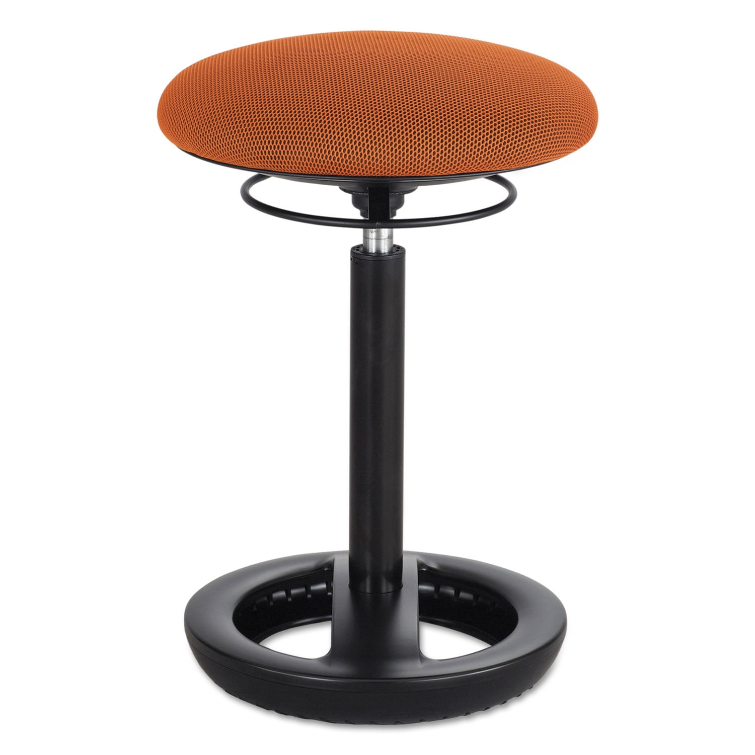 ErgoFlex 22" Orange Mesh Swivel Active Seating Chair