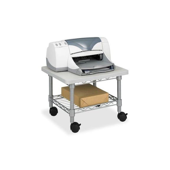 Safco Under-Desk Printer/Fax Stand in Gray