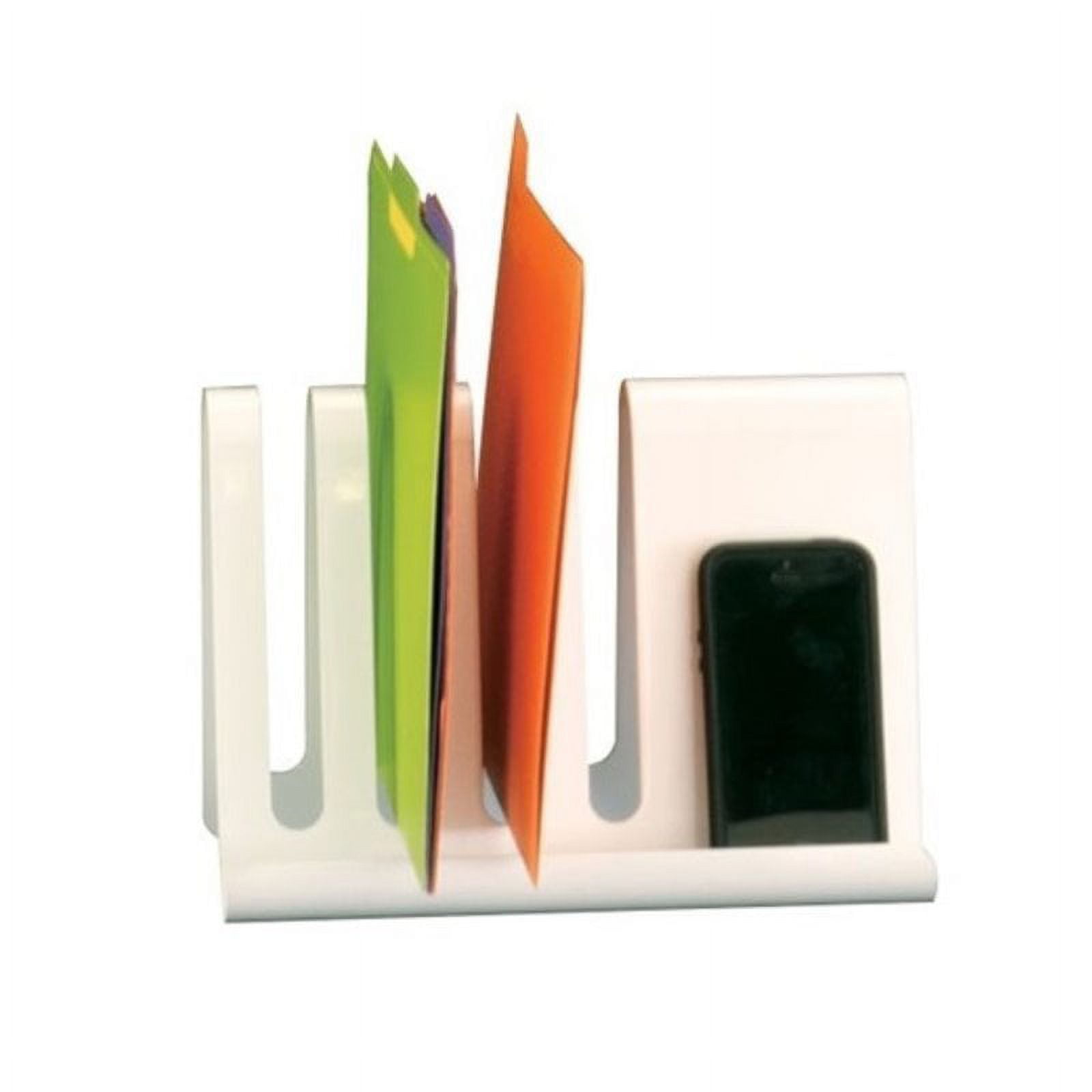 Safco Wave Desk Organizer in White - Walmart.com