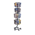 thumbnail image 1 of Wire Brochure Display Rack, Charcoal, 1 of 4