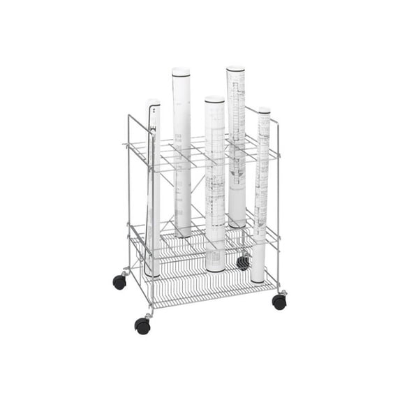 Safco Chrome Wire Roll File SAF3089