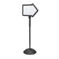 thumbnail image 1 of Write Way® Directional Sign, Black, 1 of 6