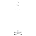 thumbnail image 1 of Safco's Metal Chrome Office Standing Coat Rack - 21"D x 21"W x 70"H, 1 of 2
