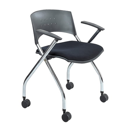 Safco xtc. Plastic Nesting Chair Red 2/Pack 3481BL