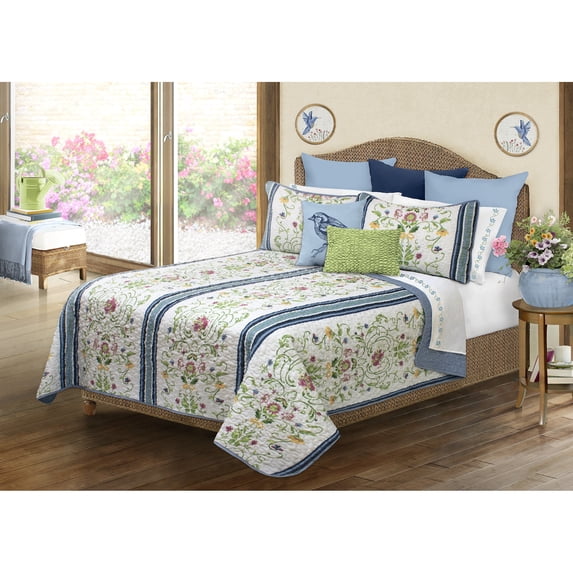 Quilt 3PC Set Double/Queen Heirloom