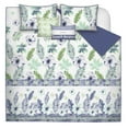 thumbnail image 1 of Safdie & Co. 5-piece Polyester Tropicana Double Queen Quilt Set in Multi-Color, 1 of 2